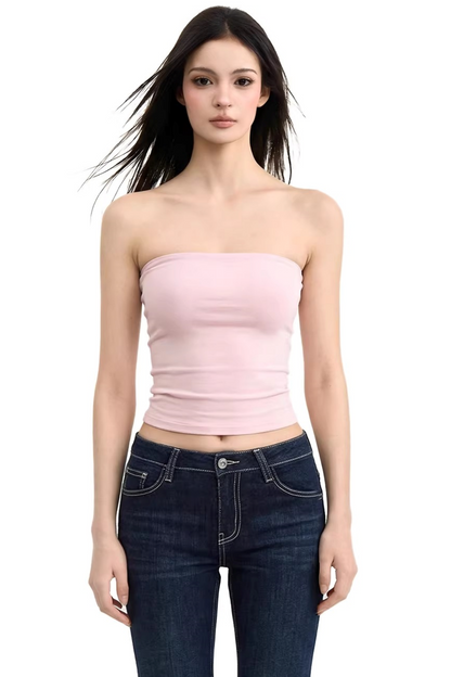 Solid Color Tube Top