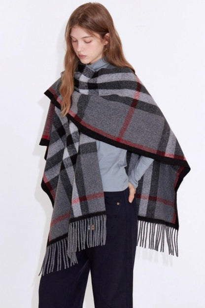 Soft Glutinous Sheep Wool Shawl