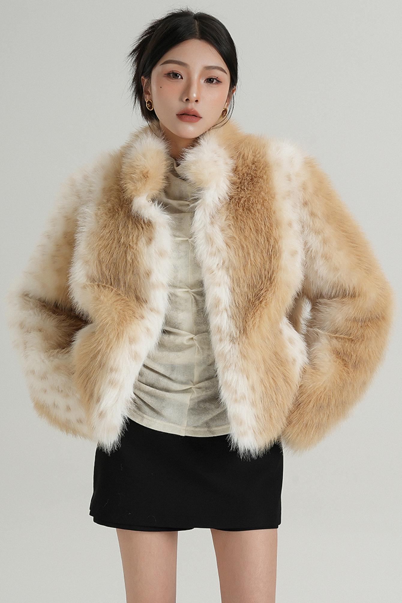 Eco-Friendly Wool Fur Jacket