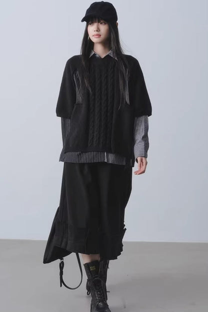 Silver Wings Two-Piece Sweater Set