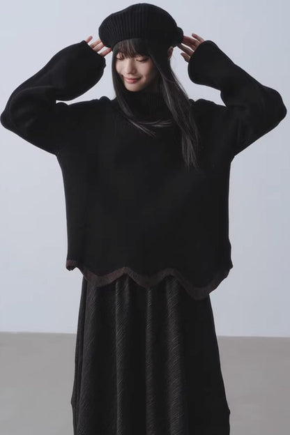 Apocalyptic Coastline Knitted Sweater