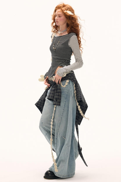 Vintage Denim Trousers