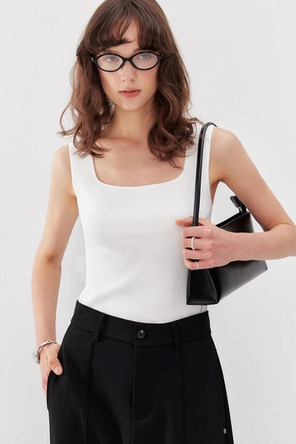 Sleek Knit Summer Tank