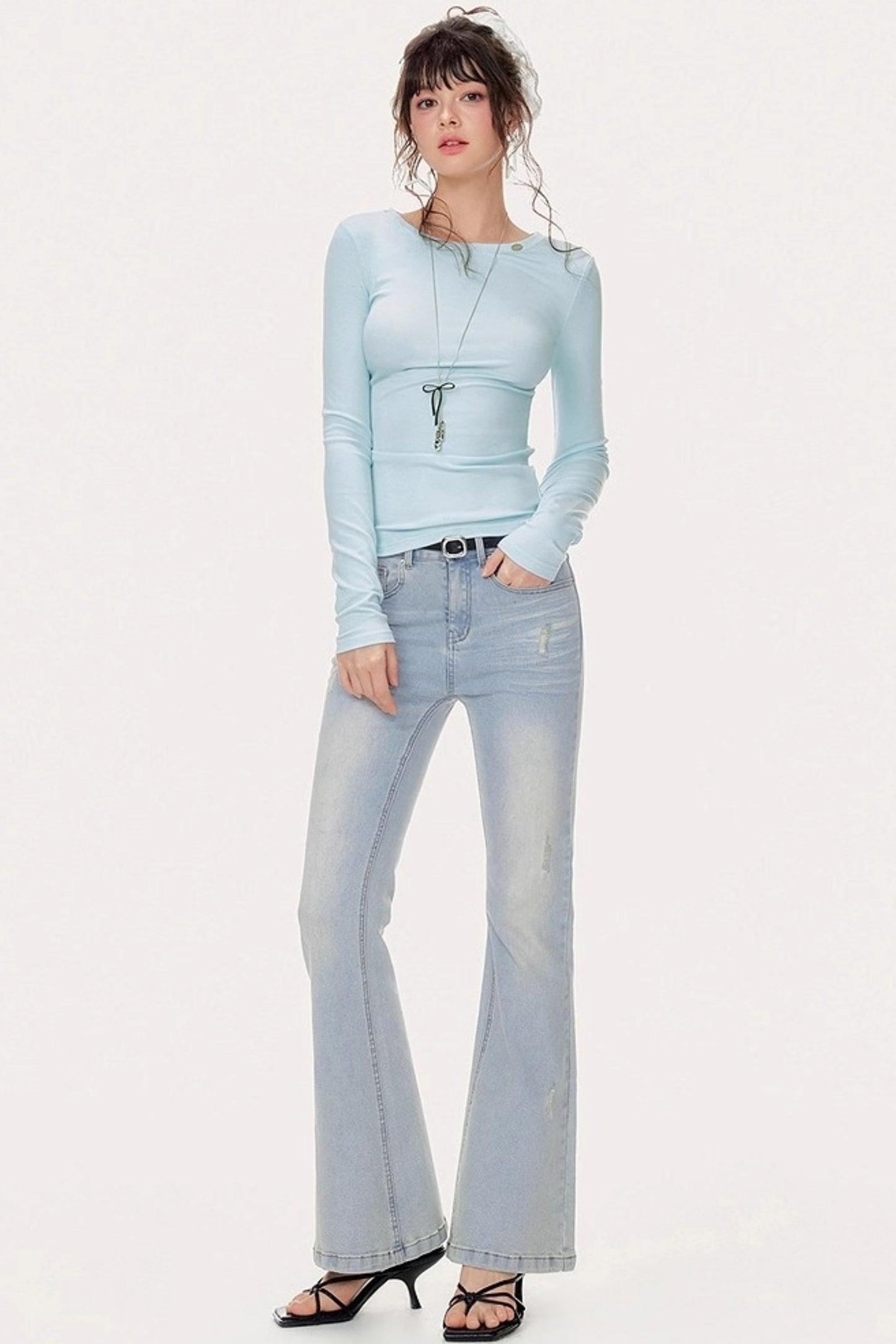 American Retro Micro-Flared Jeans