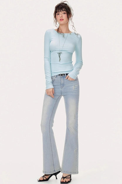 American Retro Micro-Flared Jeans