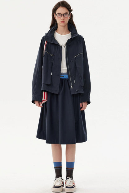 Outdoor Lapel Short Jacket