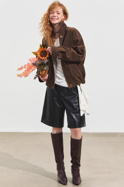 Asymmetrical Crinkled Top