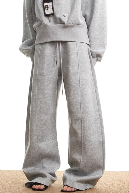 American Gray Hooded Sweatshirt Set-Up