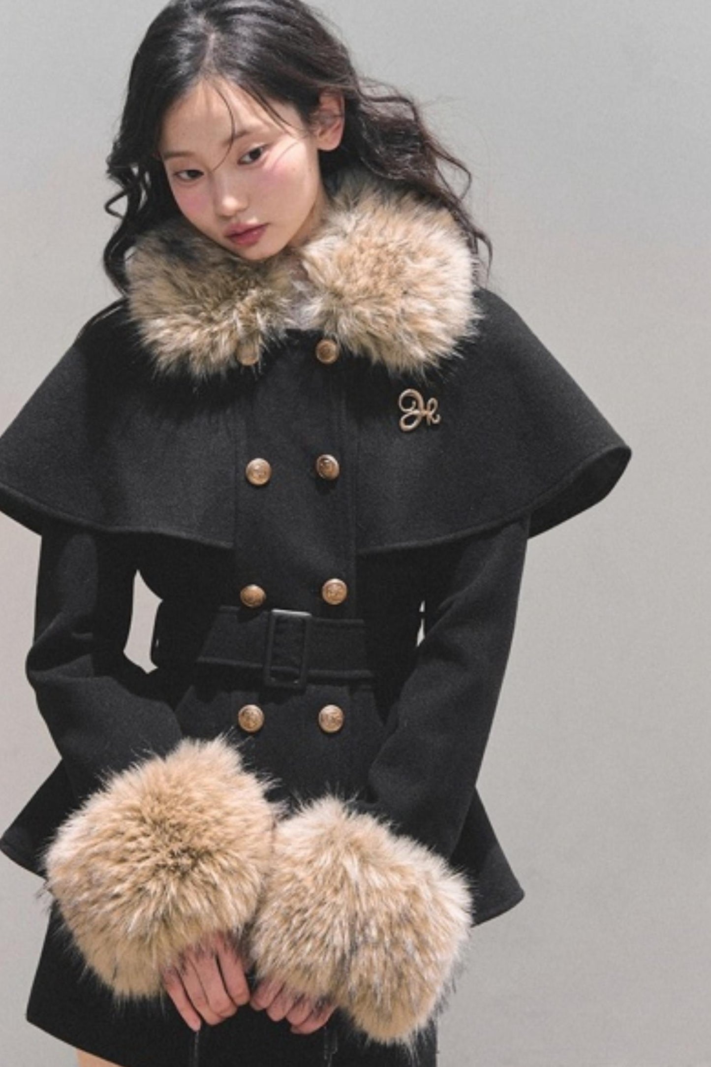 Winter Coat and Skirt Set-Up