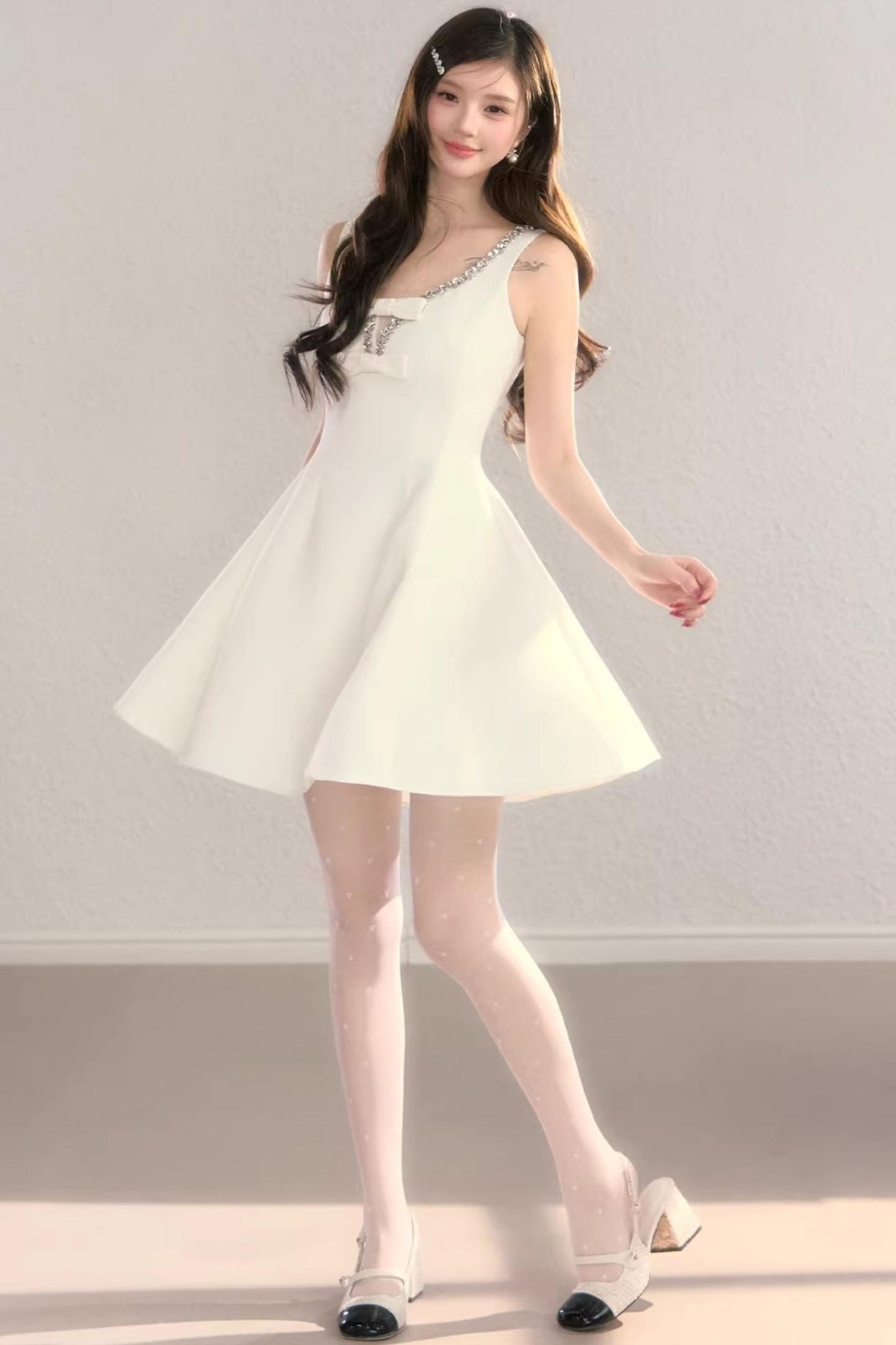 Diamond Bowknot Dress