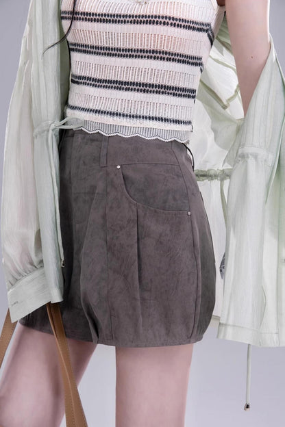 Breezy Pleat Shorts