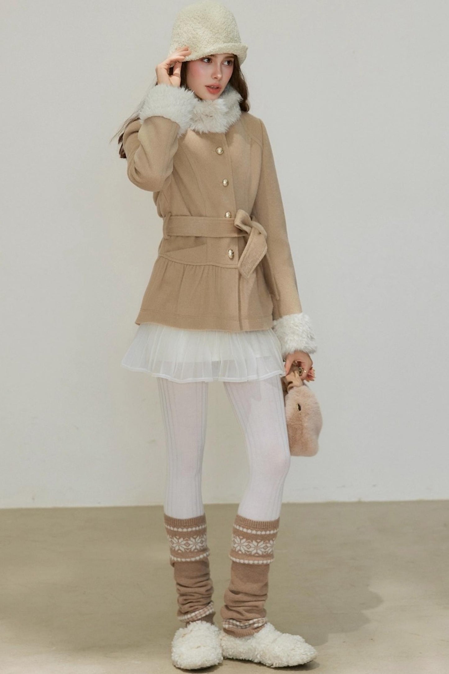 Patchwork Lambswool Jacket