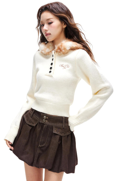 Retro Deer Pattern Sweater