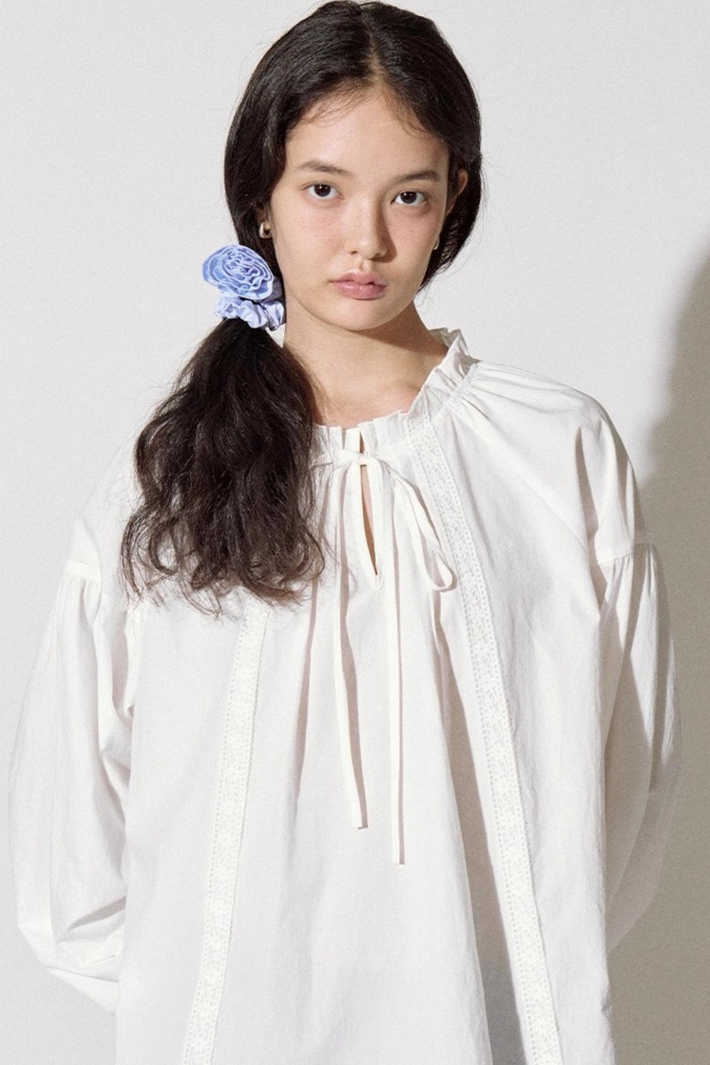 Girly Lace Patchwork Long Sleeve Top