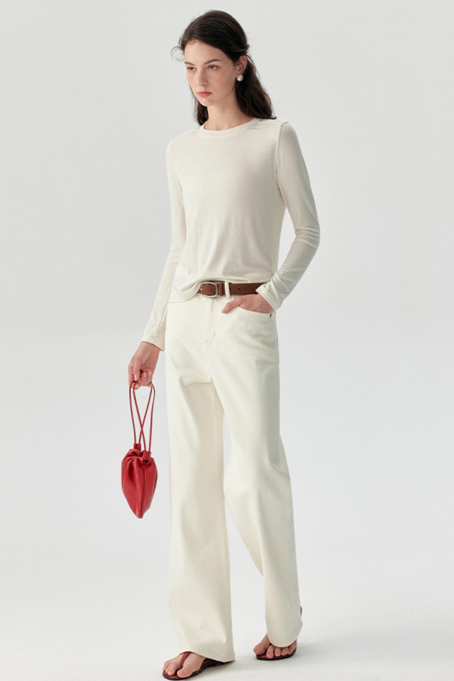 Ultra-thin Long-Sleeved Wool Base Jacket