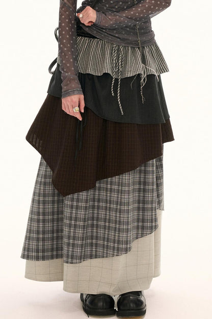 American Vintage Multi-Layer Maxi Skirt