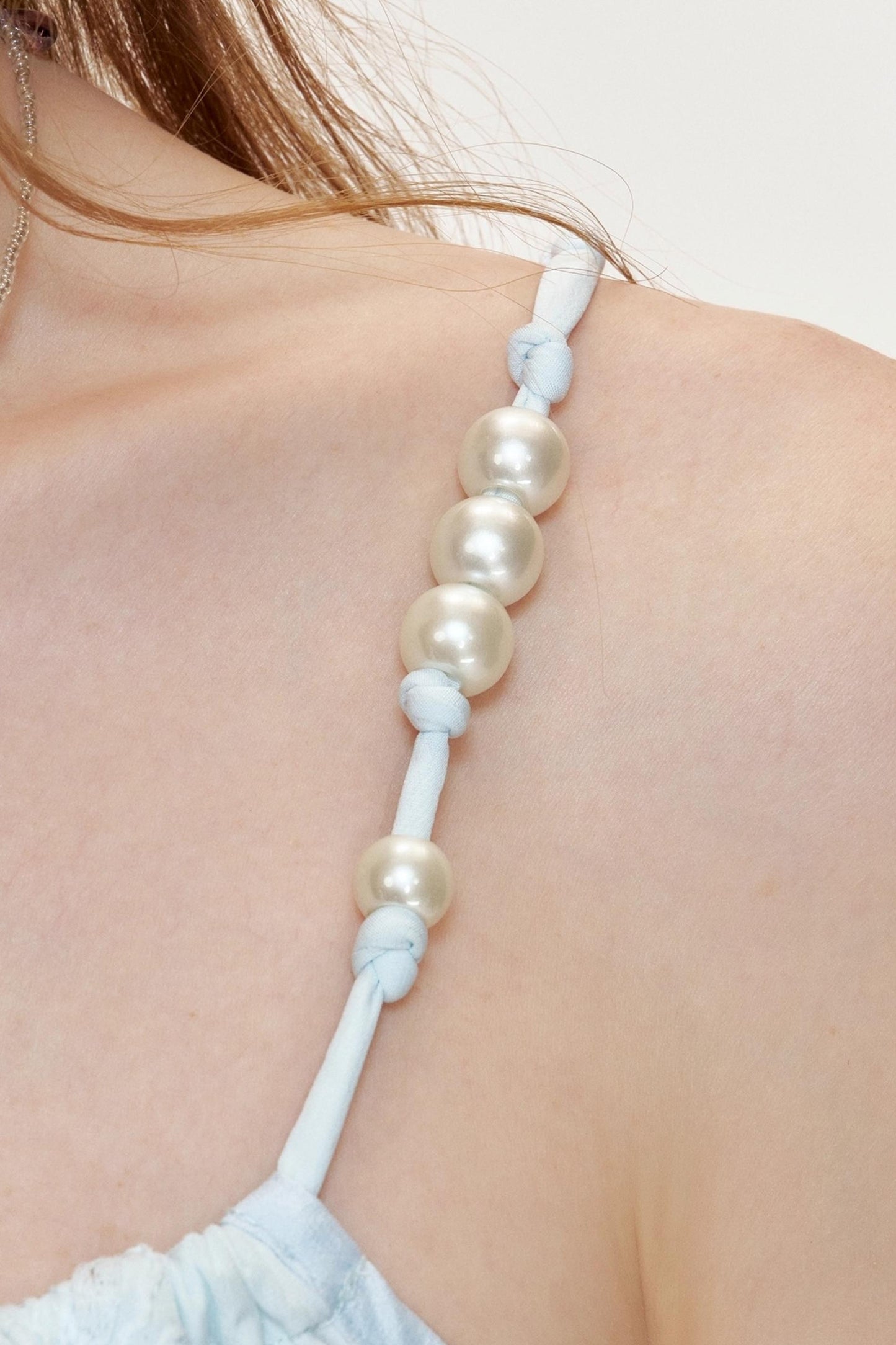 Ocean Blue Lace A-Line Dress