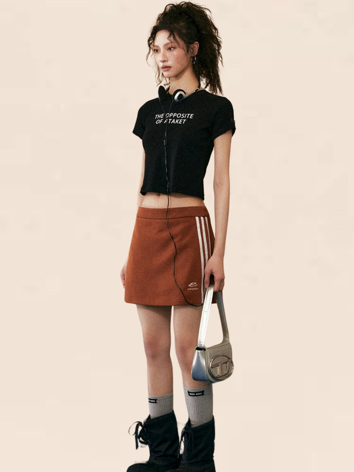 Casual Cropped T-Shirt