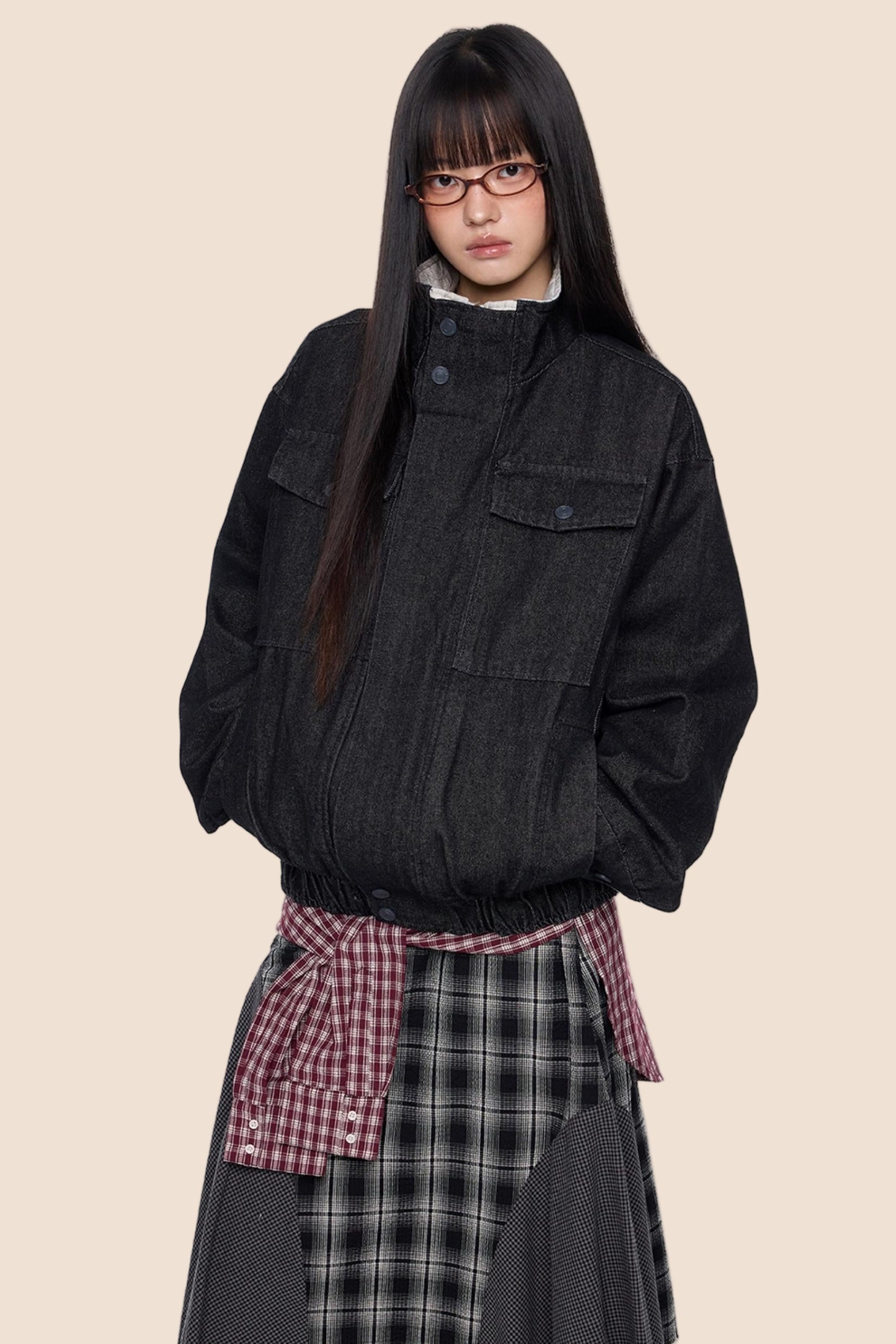 Autumn Vintage Denim Jacket