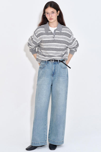 Cat Whisker Cropped Jeans