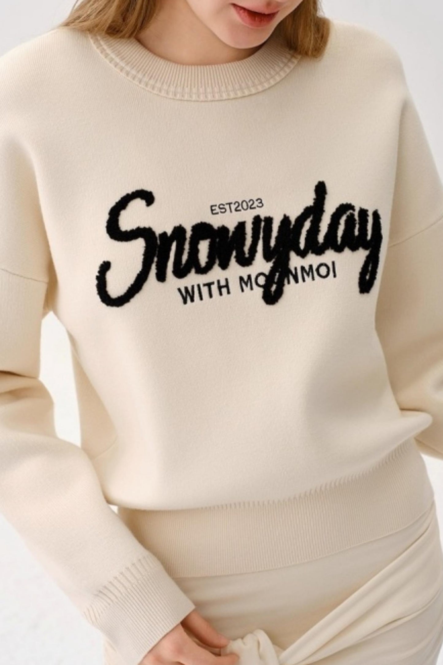 Afternoon Stroll Knitted Sweater