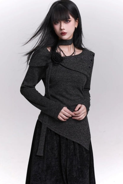 Ghostly Knit Suit Skirt Set-Up