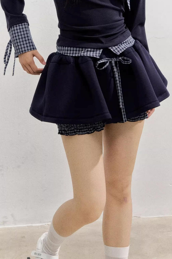 Comfort Sweatshirt Skirt Set