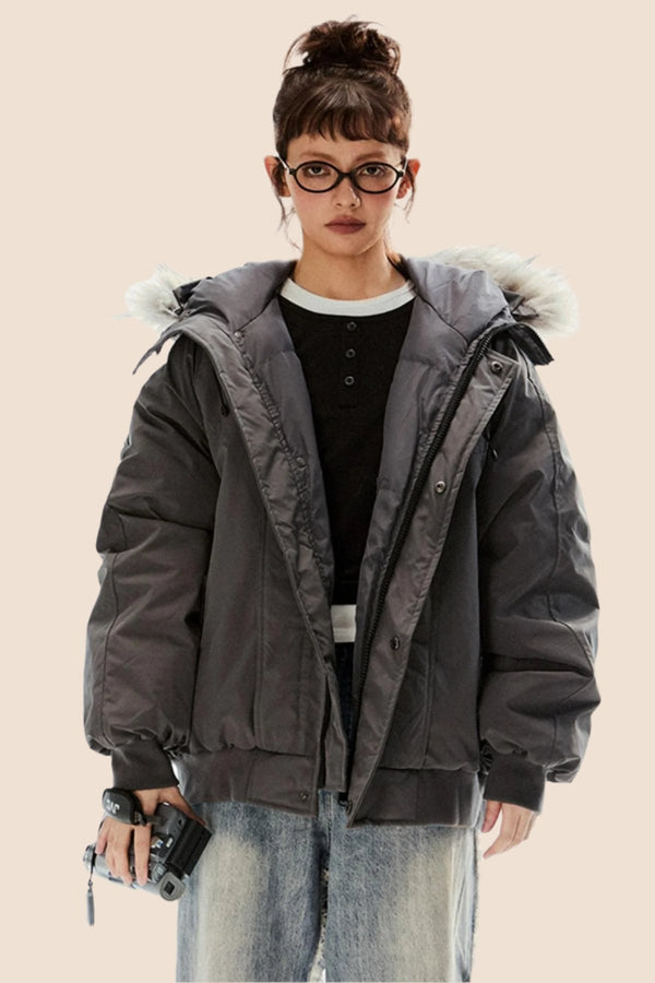 Hooded Thermal Cotton Jacket