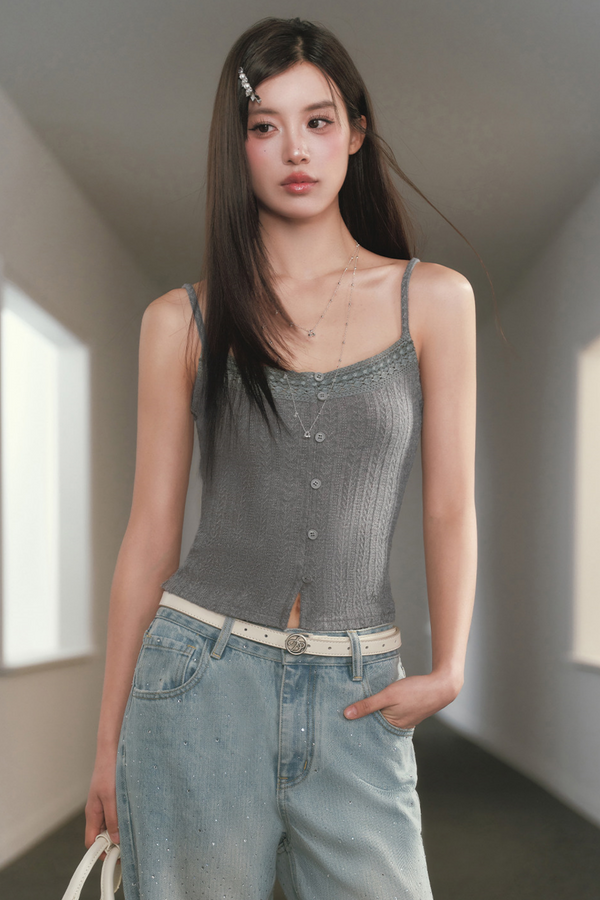 Patchwork Open-Front Cardigan