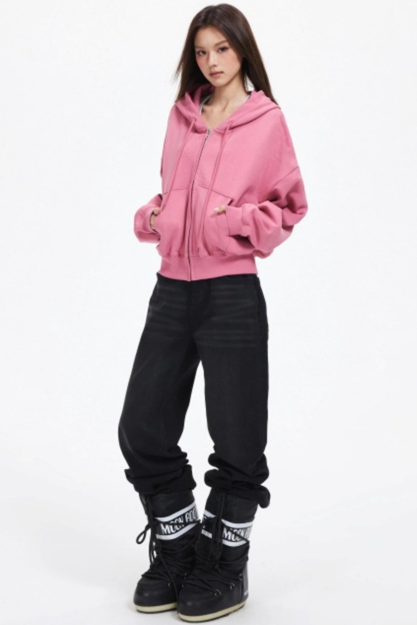 Simple Slimming Straight-Leg Pants