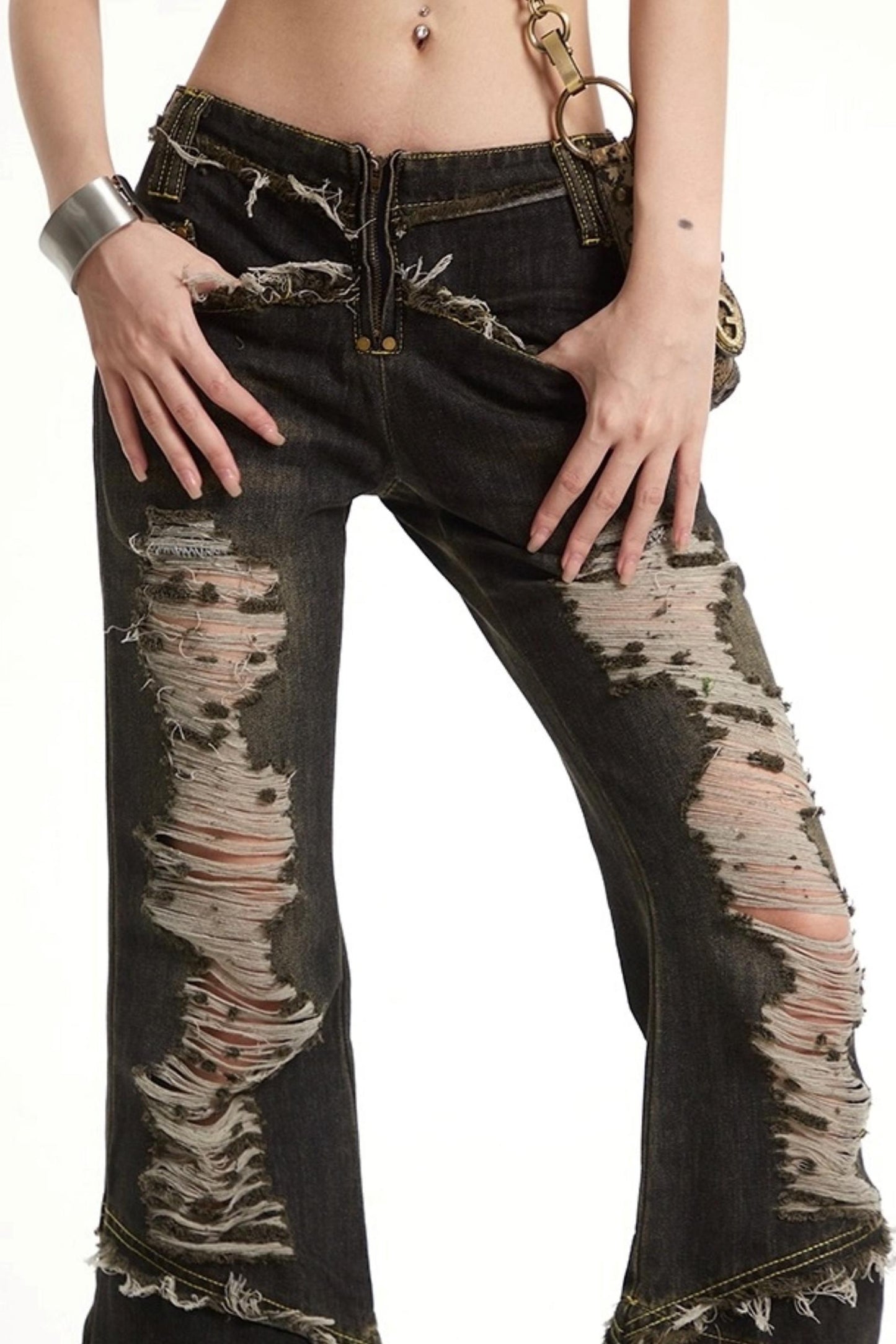 Vintage Denim Trousers
