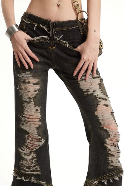 Vintage Denim Trousers