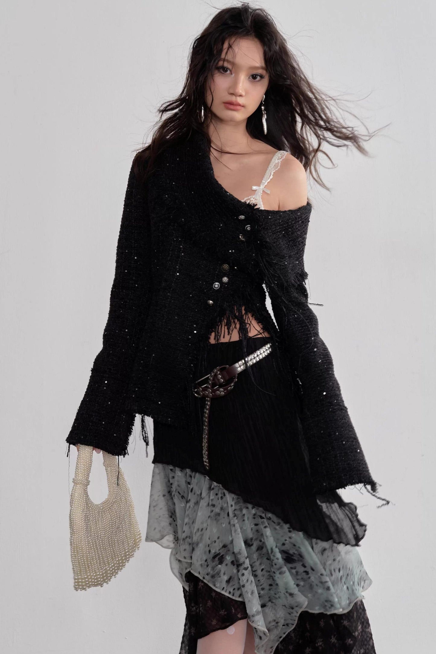 Exotic Leopard Chiffon Skirt