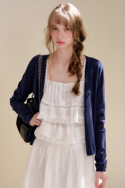 Geek Chic Wool Lace Cardigan