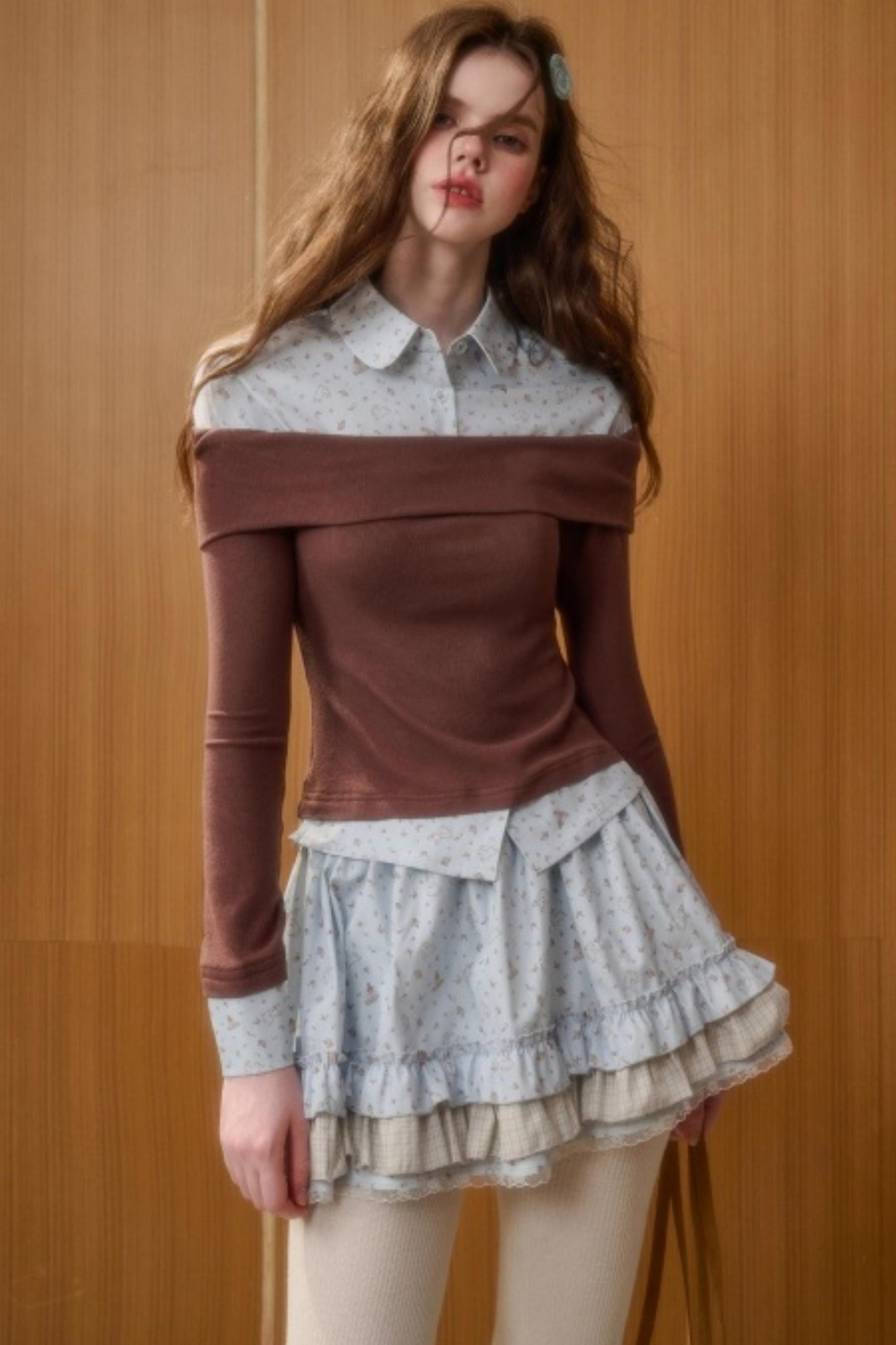 Milky Way Bunny Lace Skirt Set-Up