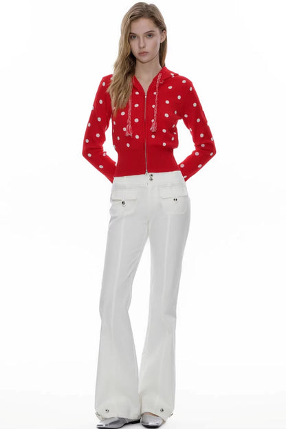 Christmas Berry Hooded Top