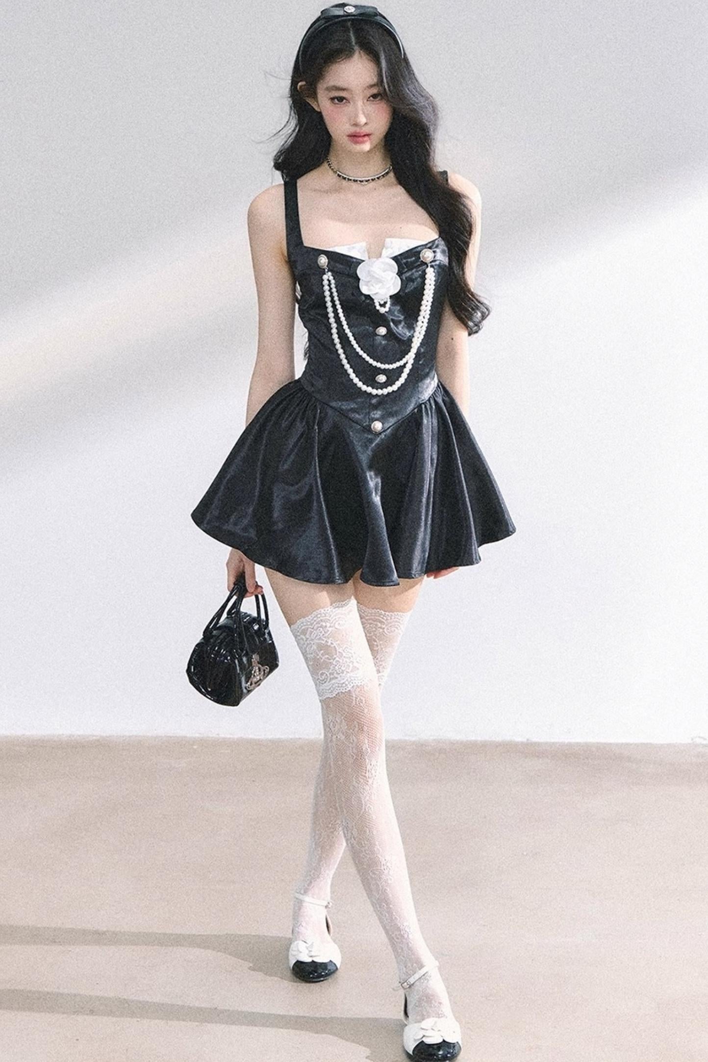 Summer Rose Halter Dress