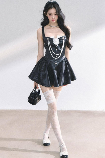 Summer Rose Halter Dress