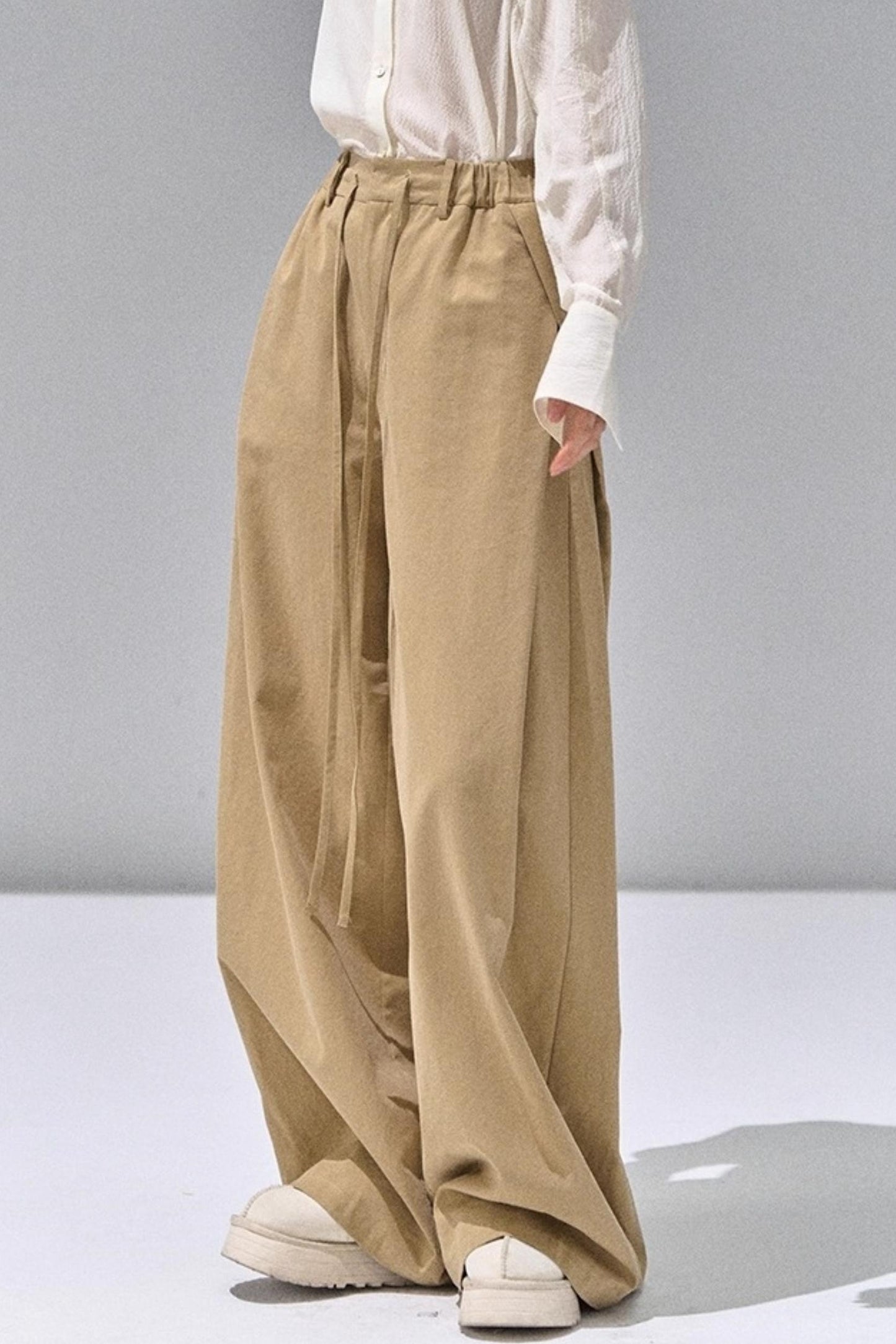 Straight Loose Casual Trousers