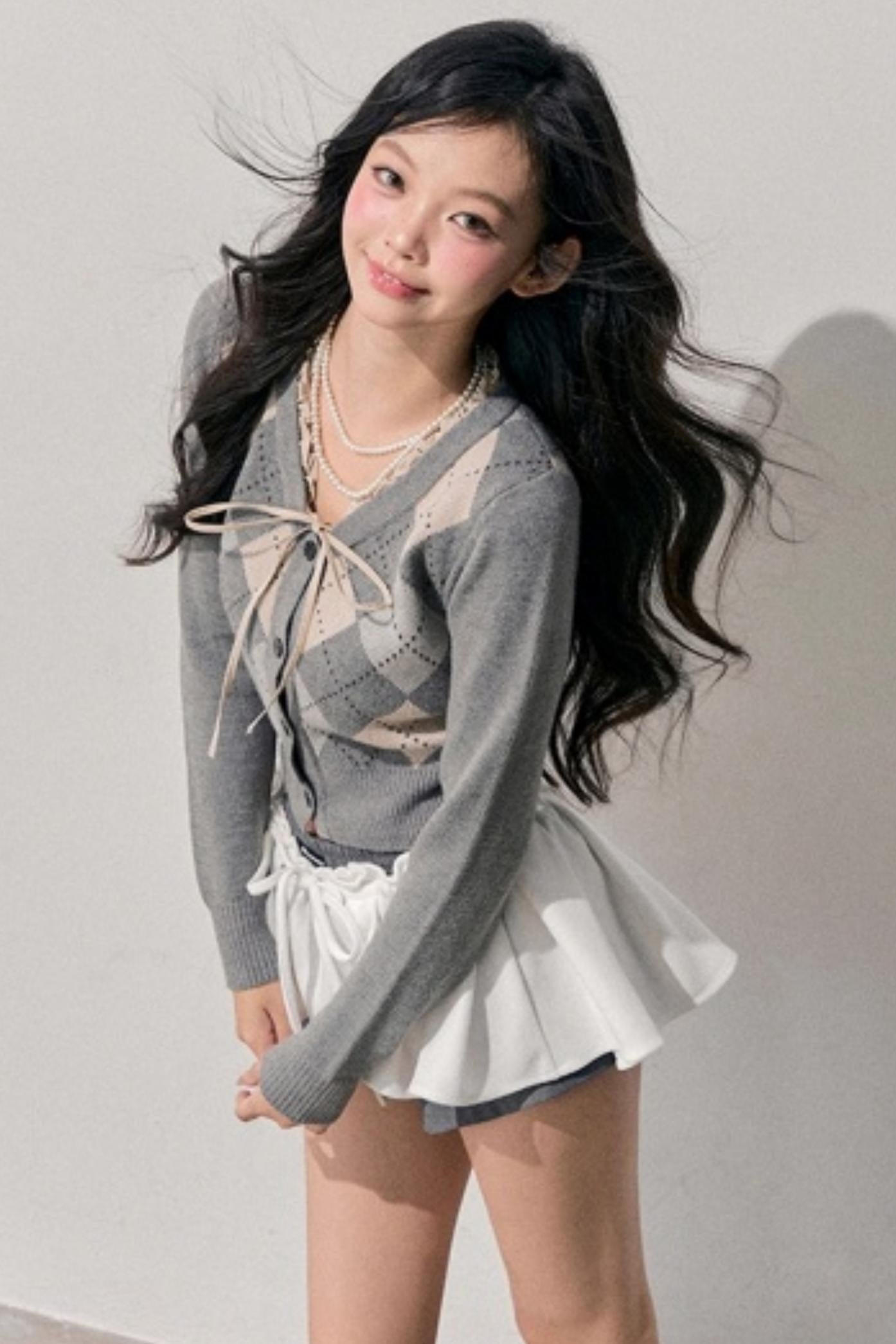 Youthful French Knit Cardigan