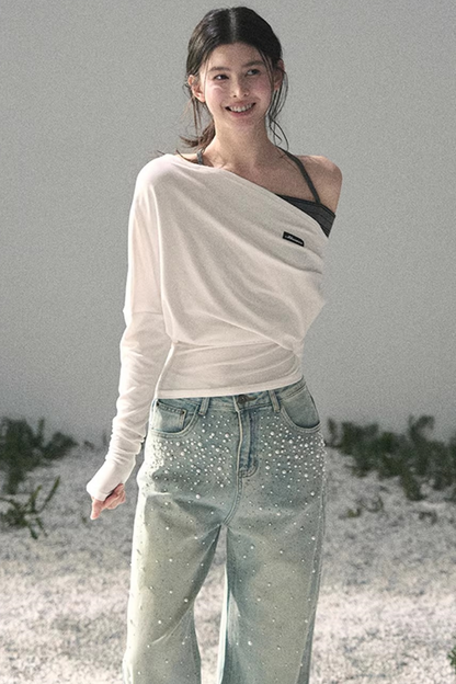 Under the Moonlight Off-Shoulder Top