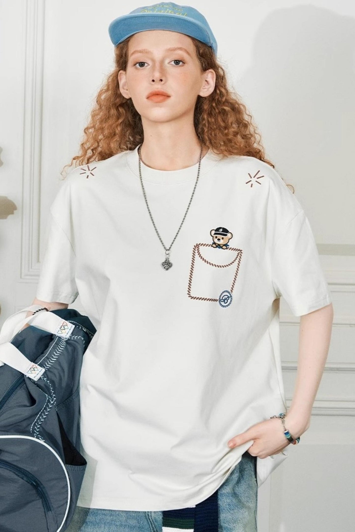 Beetle Embroidered Tee