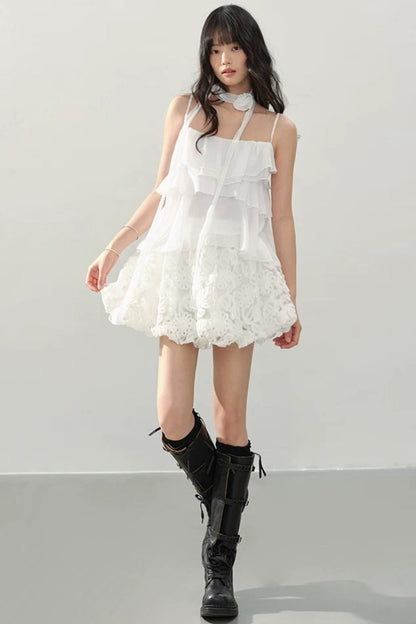 Floral Whisper A-Line Skirt