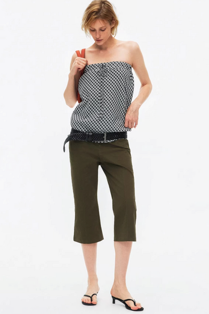 Vintage Exposed Seam Flared Jeans