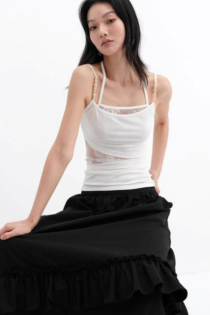 Asymmetric Bead Camisole