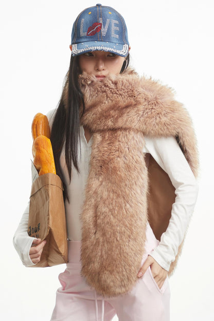 Versatile Warm Wool Scarf