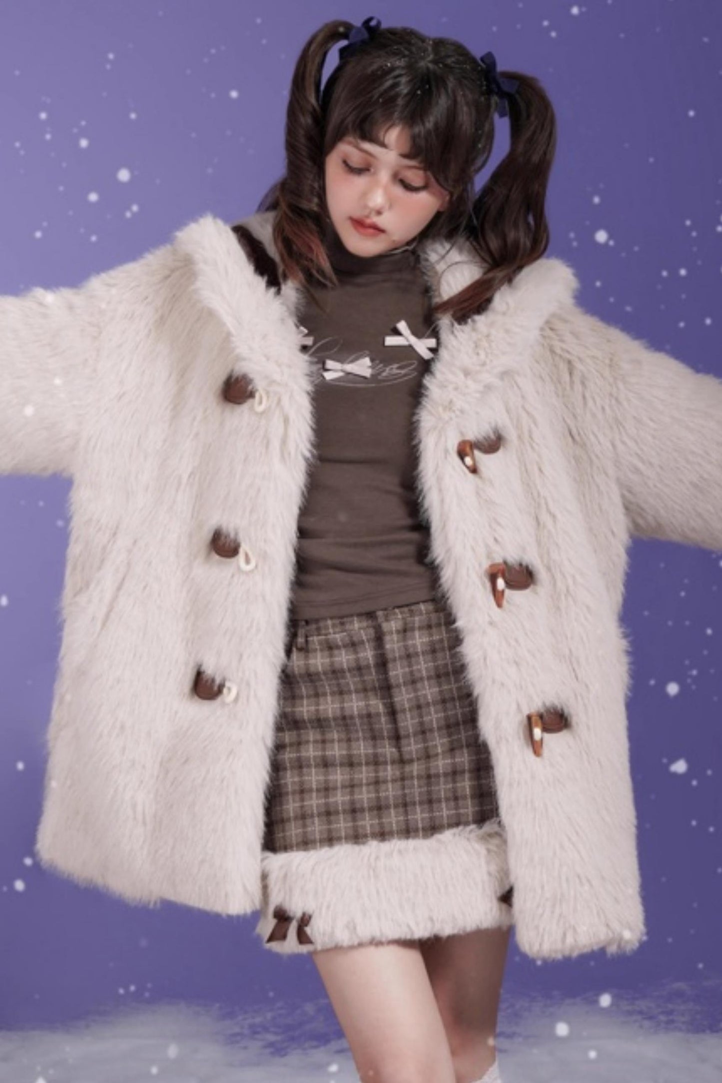 Little Bear Faux Fur Coat
