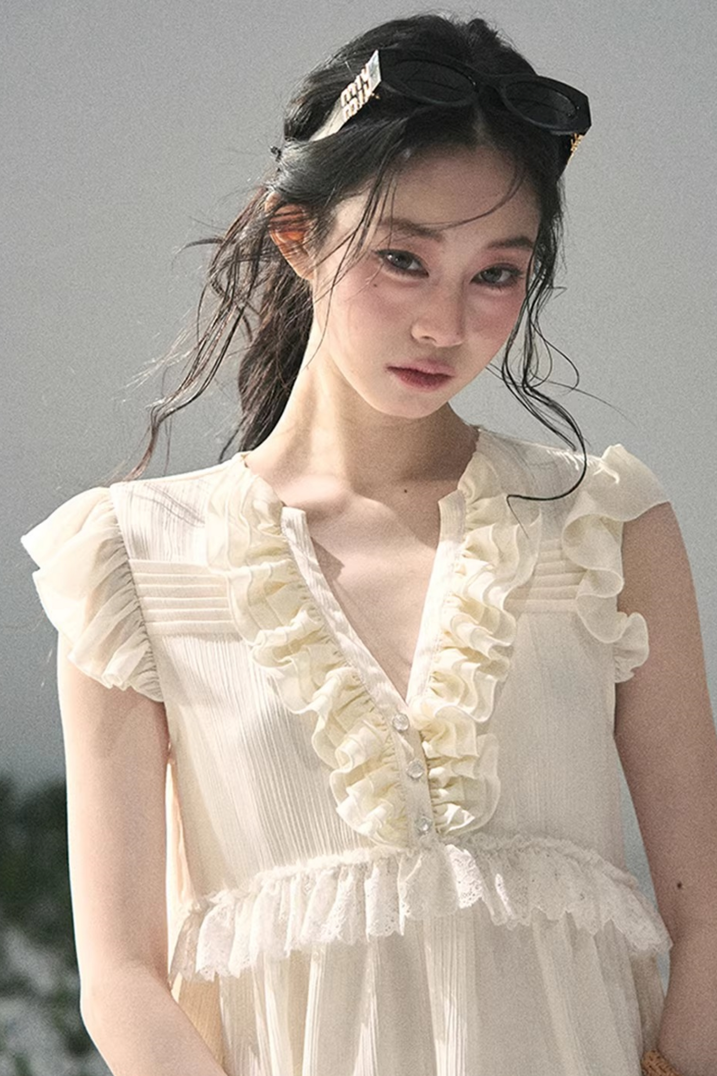 Heartlight Ruffled Blouse