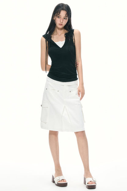 Color-Block Half-Zip Hoodie