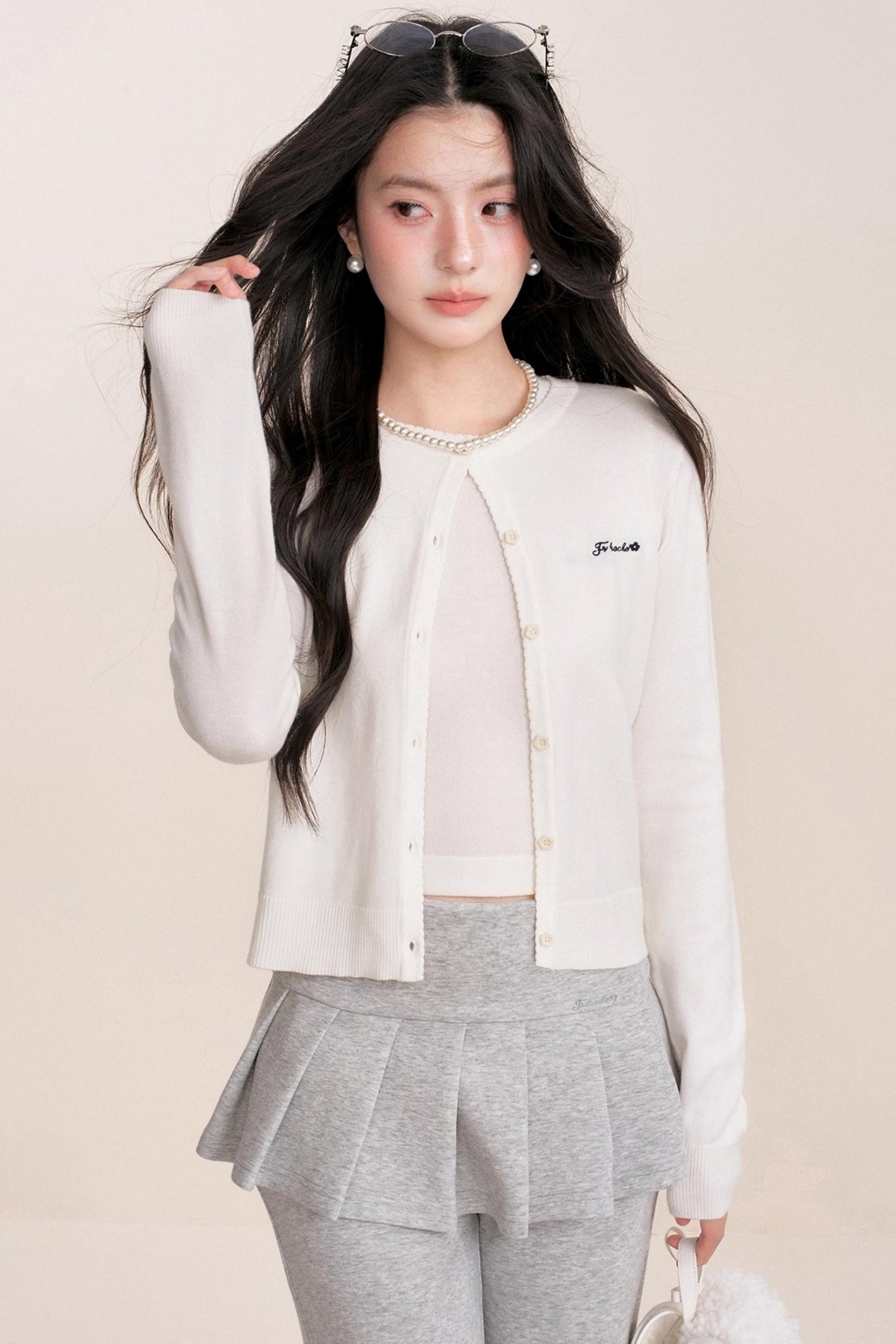 Ballet A-Line Pleated Skirt Bootcut Pants